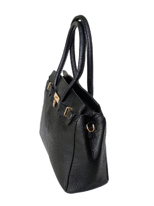 My Shoe Fashion Leather Women's Bag Hand Black