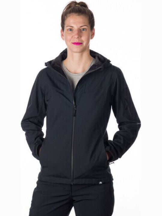 Softshell Γυναικείο Μπουφάν Μαύρο