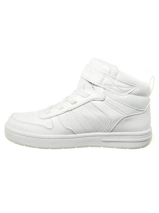 Skechers Παιδικά Sneakers High Λευκά