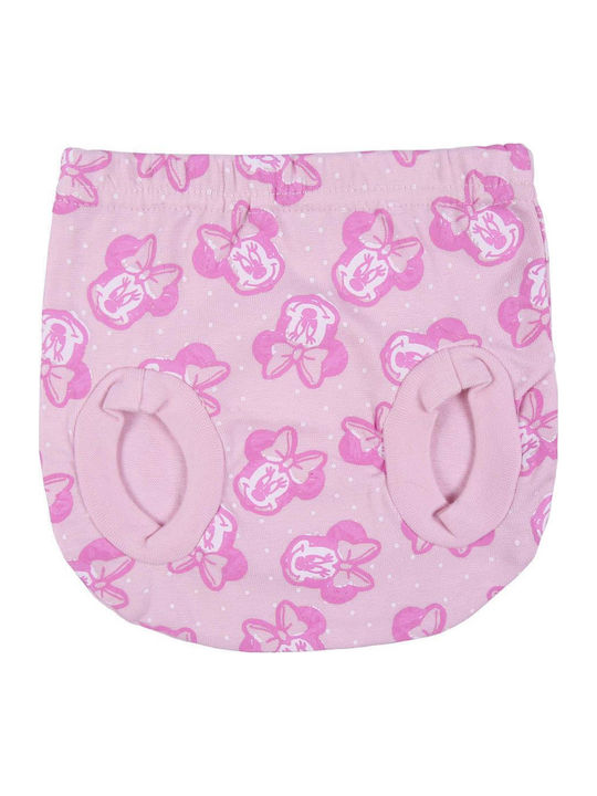 Kinderbekleidungssets mit Sommer Shorts 2 Stück Weiß Minnie