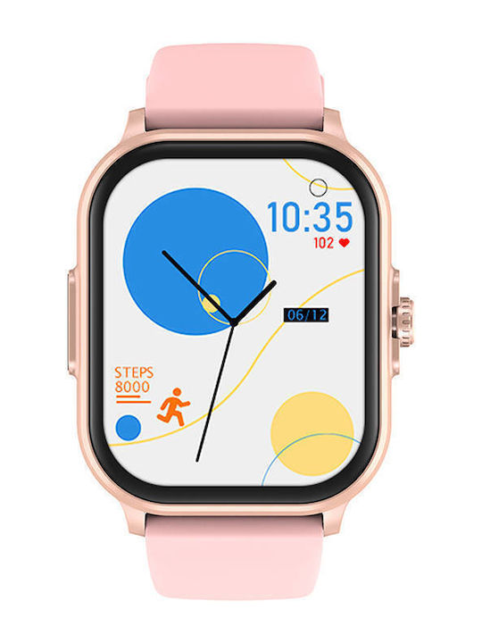 Colmi C63 Smartwatch mit Pulsmesser (Rosa)