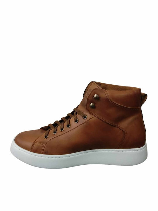 Leather Tabac Brown Men's Boots