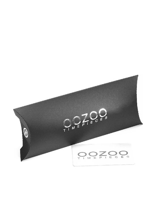 Oozoo Timepieces Ρολόι Μπαταρίας με Δερμάτινο Λουράκι
