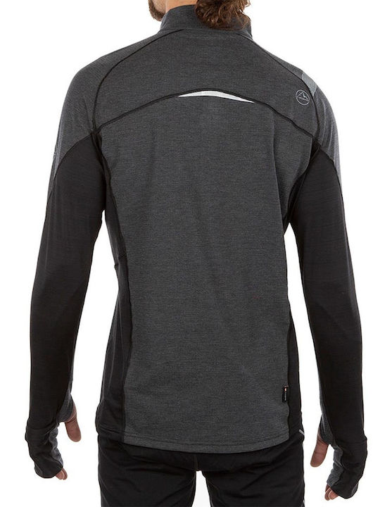 La Sportiva Herren Sportliches Langarmshirt Gray