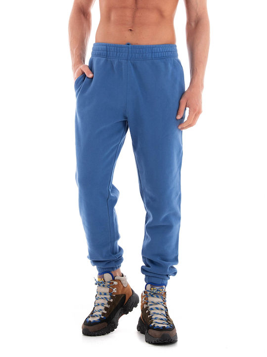 Superdry Vintage Men's Sweatpants with Rubber Blue