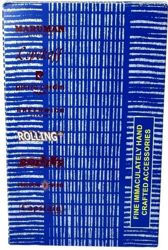 Rolling Tobacco Pouch With Snap Closure 11x7cm Brown