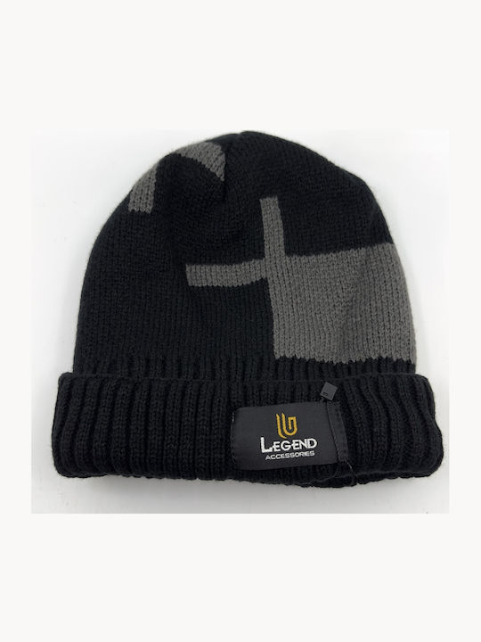 Knitted Beanie Cap Black