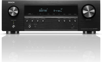 Denon AVR-S670H Amplificator Home Cinema 4K/8K 5.2 Canale cu HDR și Dolby Atmos Black