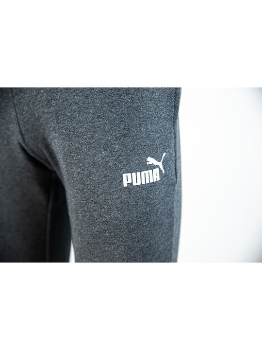 Puma Essentials Παντελόνι Γυναικείας Φόρμας Γκρι