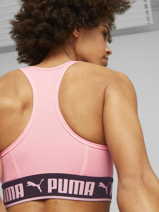 Puma Women's Sports Bra without Padding Pink