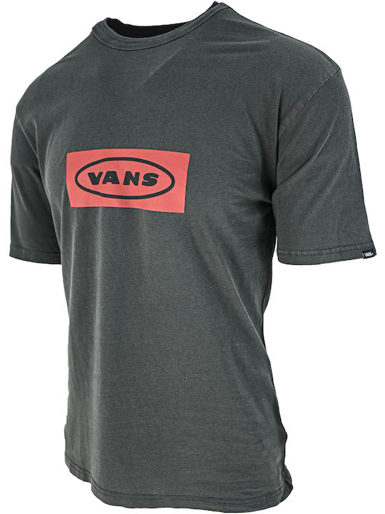 Vans Bărbați T-shirt Sportiv cu Mânecă Scurtă Negru