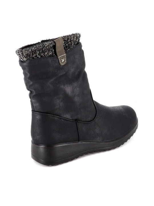 B-Soft Damen Knöchelstiefel Schwarz