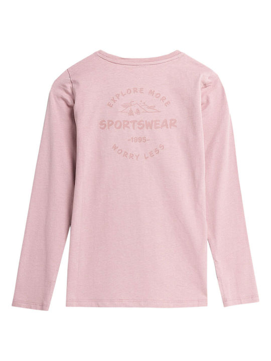 4F Kids Blouse Long Sleeve Pink