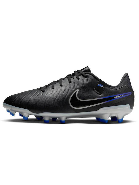 Nike Tiempo Legend 10 Academy Футболни Обувки с Бутони Черни