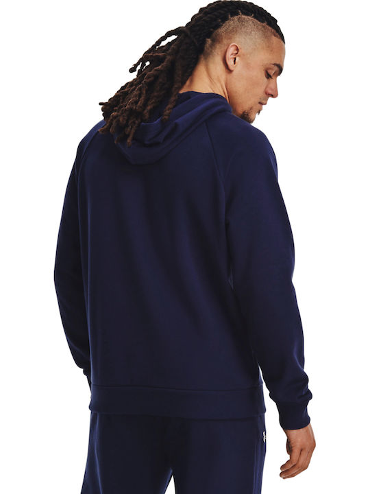Under Armour Rival Dark Blue with Hood