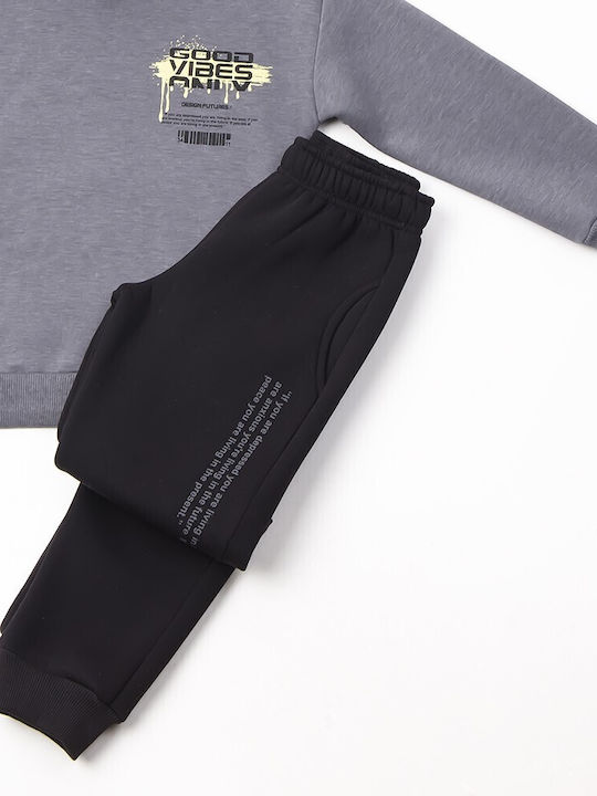 Trax Kinder Sweatpants Set - Jogginganzug Gray 2Stück