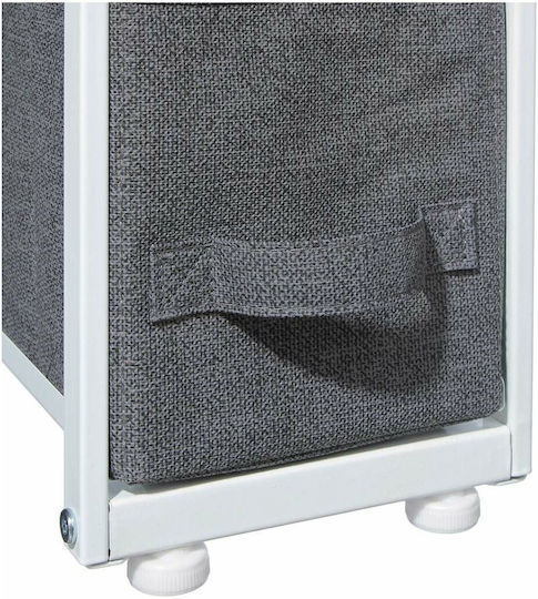 Sertar de depozitare din material textil cu 4 sertare L48xW20xH73.5buc