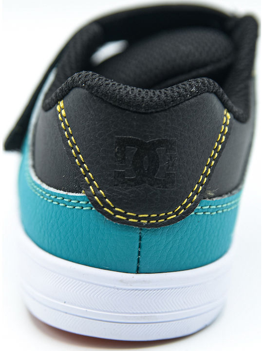 Pure V Παιδικά Sneakers με Σκρατς Μαύρα
