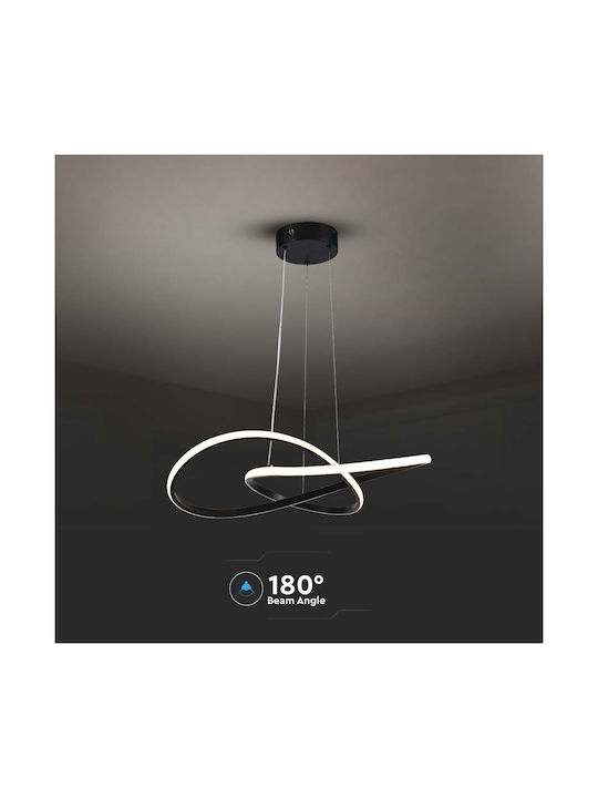 V-TAC Designer Pendant Light White LED with Warm White Light 50cm