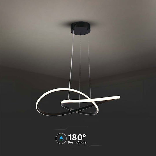 V-TAC Designer Deckenleuchte Weiß LED mit Warmes Weiß Licht 50x100cm