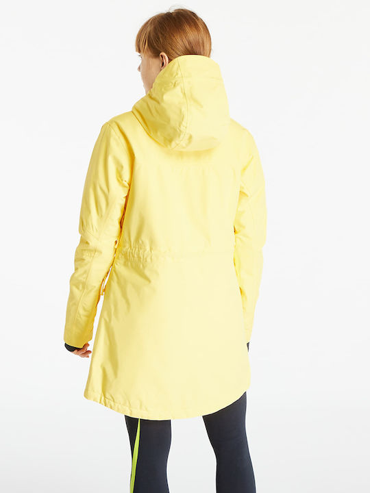 Kurz Damen Puffer Jacke für Winter Mehrfarbig