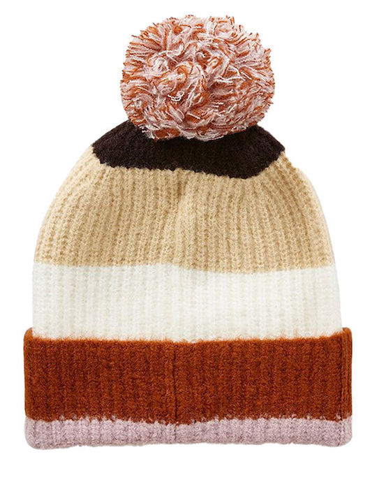 Pom Pom Beanie Unisex Σκούφος Πλεκτός