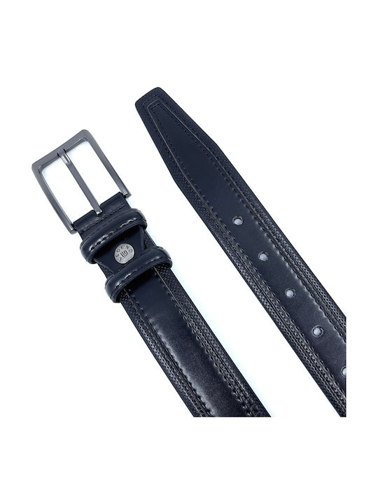 Legend Accessories Men's Leather Belt Black