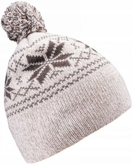 Knitted Beanie Cap White