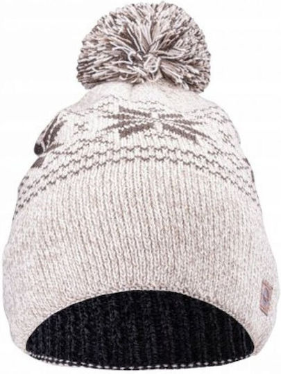 Knitted Beanie Cap White