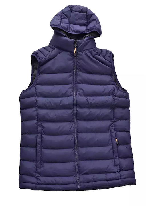 Leo Gutti Men's Sleeveless Jacket Blue