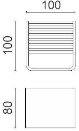 Spot Light Φωτιστικό Τοίχου LED Λευκό Spot Light Φωτιστικό Τοίχου LED Λευκό