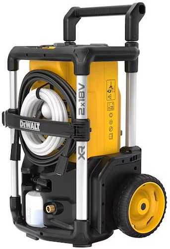 DEWALT Pressure Washer Battery 18V Solo with Pressure 110bar and Metal Pump