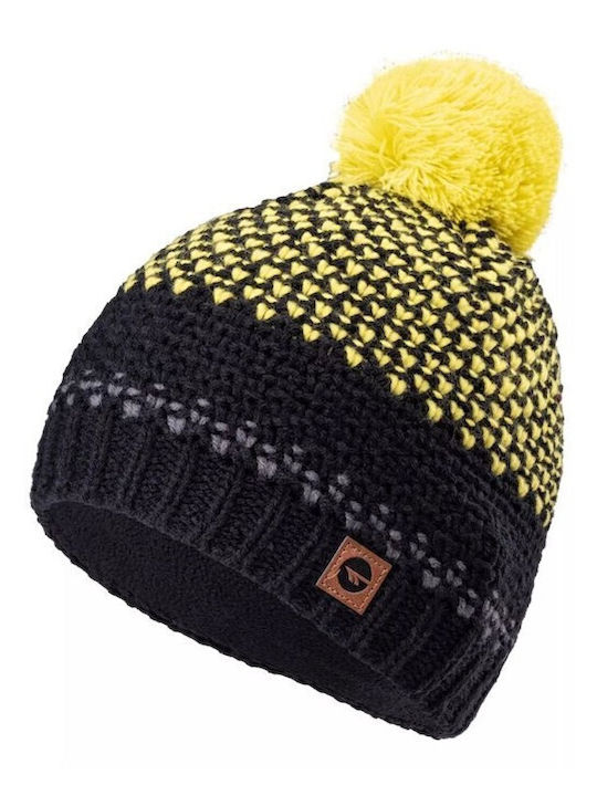 Kids Beanie Knitted Black