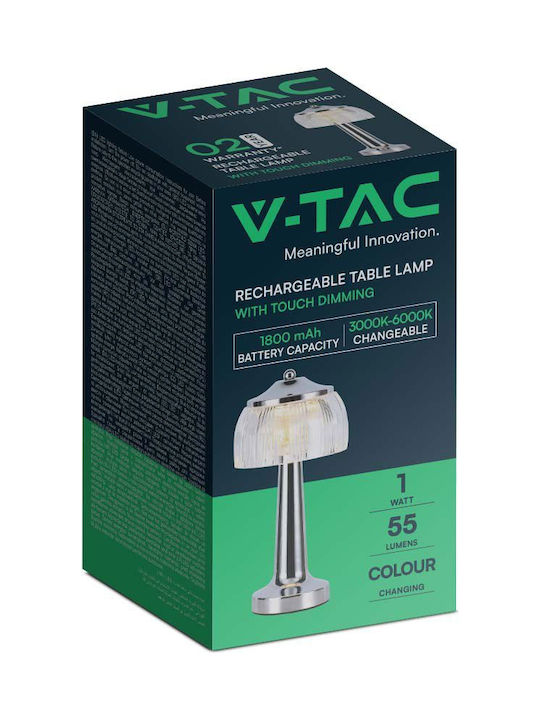 V-TAC Lustră Decorativă Argintiu