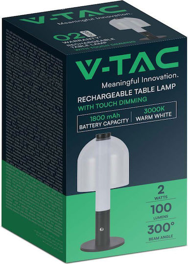 V-TAC Dekorative Lampe Schwarz