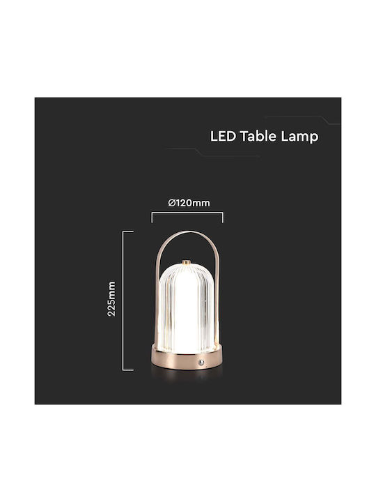 V-TAC Decorative Lamp Gold