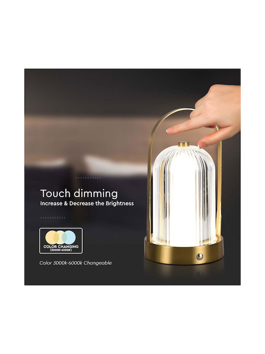 V-TAC Decorative Lamp Gold
