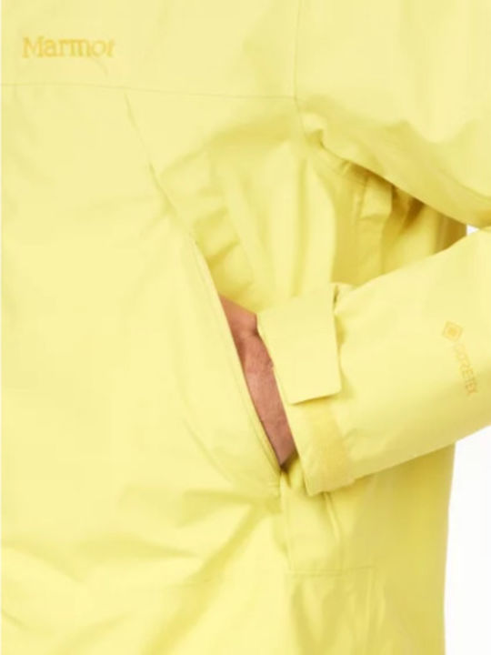 Minimalist Winter Jacket Waterproof Yellow