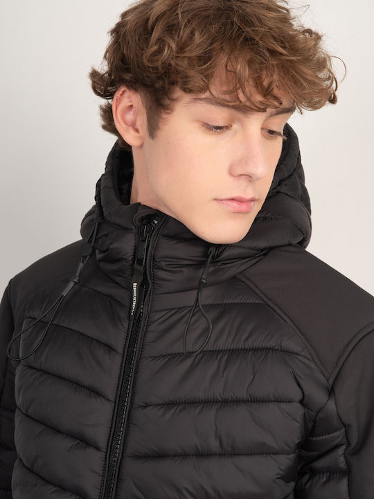 Winter Jacke Puffer Schwarz