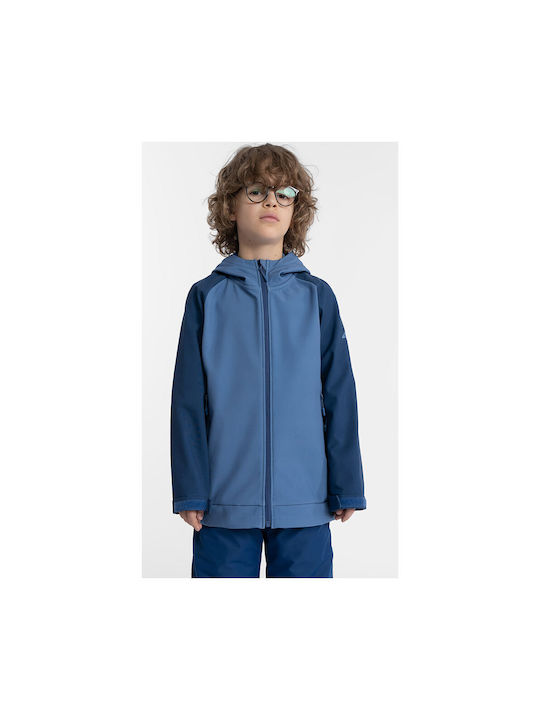 4F Kinderjacke mit Kapuze Blau