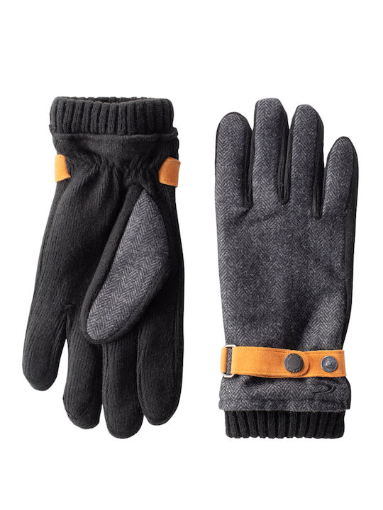 Camel Active Gray Wolle Handschuhe