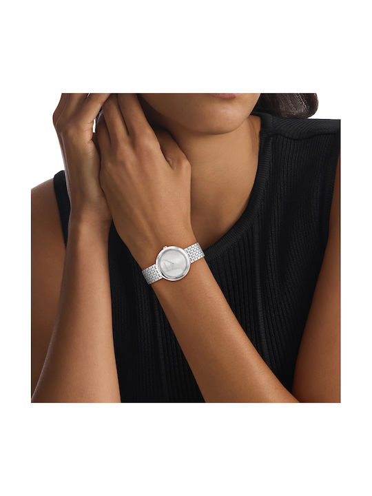 Calvin Klein Uhr mit Silber Metallarmband