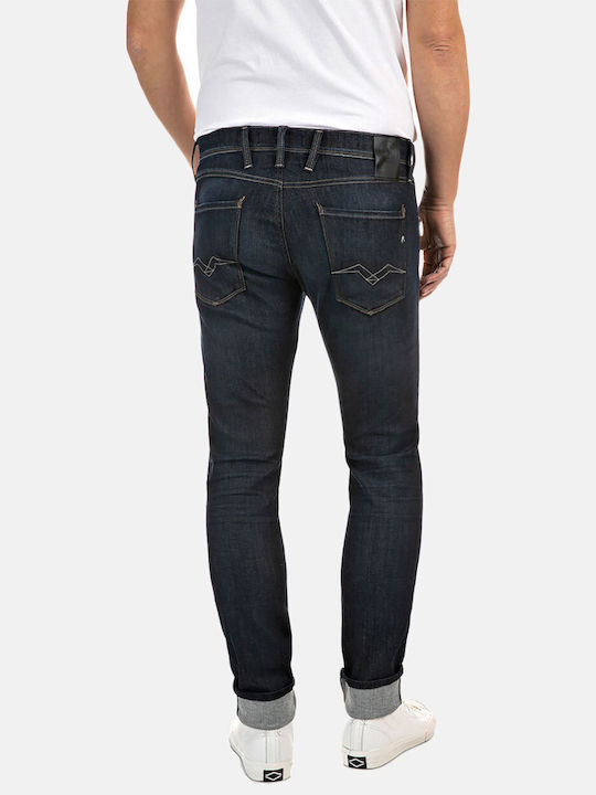 Replay Men's Jeans Pants in Slim Fit Blue