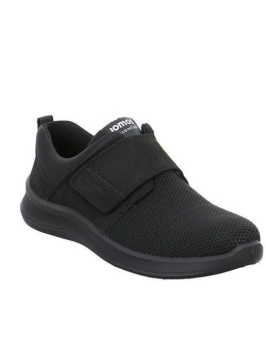 Leder Herren Freizeitschuhe Schwarz