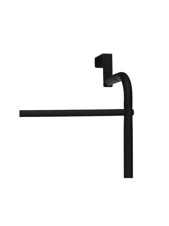 vidaXL Freistehender Kleiderständer Badezimmer Einzeln ​73x73cm Schwarz