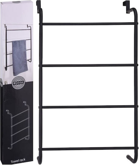 vidaXL Καλόγερος Μπάνιου Μονός ​73x73cm Μαύρος