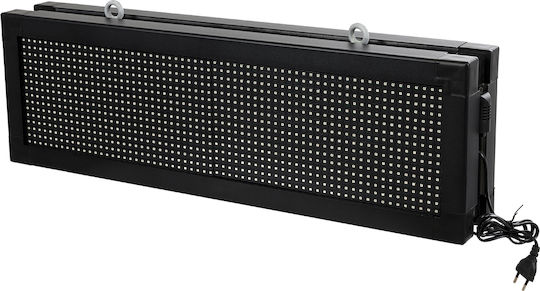 GloboStar Display Κυλιόμενη Πινακίδα LED Διπλής Όψης Αδιάβροχη 70.5x22.5cm RGB