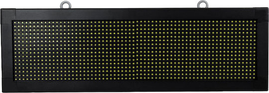 GloboStar Rolling LED Sign Double Sided Waterproof 70.5x22.5cm White
