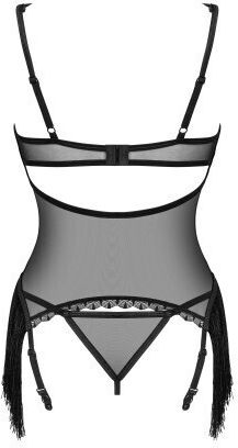 Obsessive Секси Комплект Бельо Черен D-236002