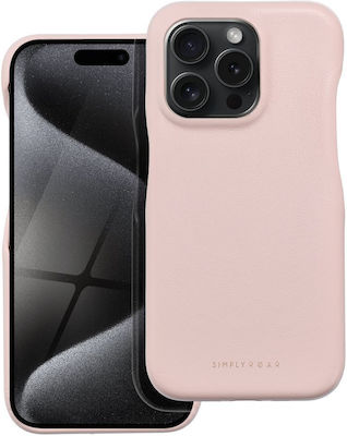 Roar Look Synthetic Leather Pink (iPhone 15 Pro Max)